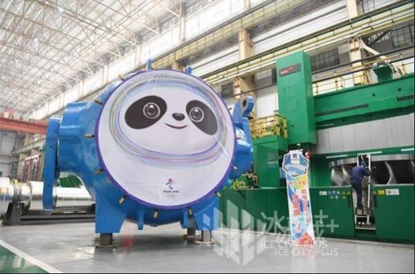 重165噸！哈電版“冰墩墩——豐寧抽水蓄能機組球閥
